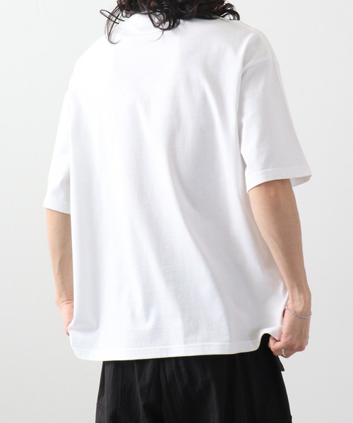 RGY(アールジーワイ)の「RGY SUNDAY MORNING ビッグシルエットTシャツ(Tシャツ/カットソー・メンズ・ホワイト/ネイビー/ブラック・M/L)」の18枚目の写真