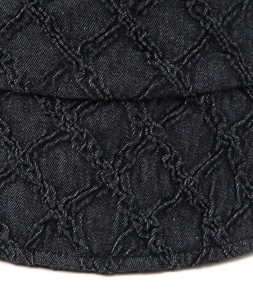 LAKOLE（ラコレ）の「格子柄デニムバケットハット / 110452（ハット・レディース・ブルー/ブラック・FREE）」の9枚目の写真