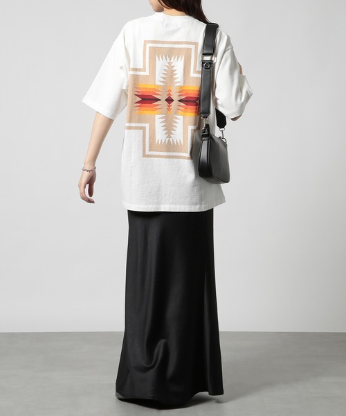 PENDLETON（ペンドルトン）の「【PENDLETON】Back Print S/S Tee (Unisex)（Tシャツ/カットソー・メンズ・ブラック/オフホワイト/ブルー/イエロー/ライトグレー/アッシュグレー/ミント/ライトピンク・S/M/L/XL）」の13枚目の写真