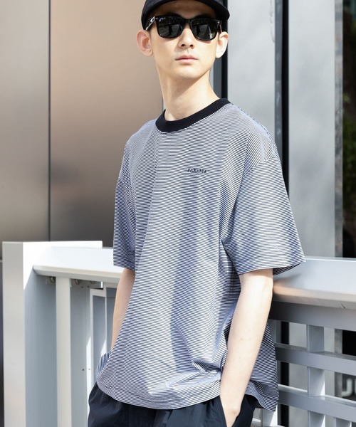 FARAH（ファーラー）の「FARAH Narrow Striped T-shirt（Tシャツ