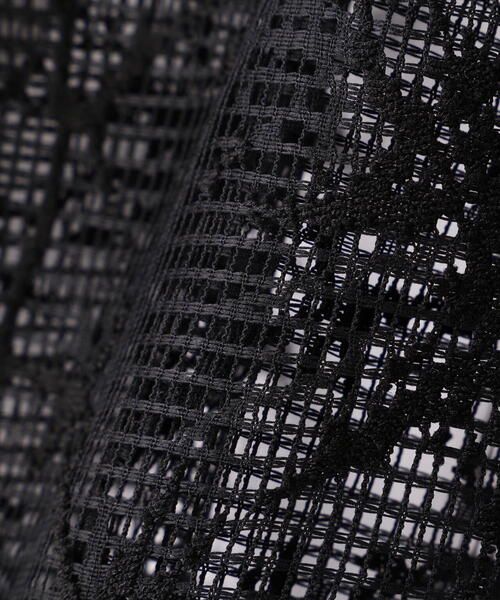 DANKE SCHON（ダンケシェーン）の「DankeSchon/ダンケシェーン/CRAFTLACE S/S SHIRTS（シャツ/ブラウス・レディース・モスグリーン/ベージュ/ブラック・F）」の7枚目の写真