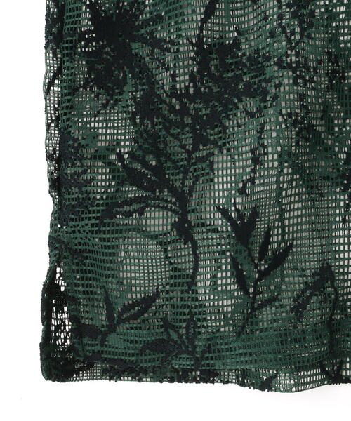 DANKE SCHON（ダンケシェーン）の「DankeSchon/ダンケシェーン/CRAFTLACE S/S SHIRTS（シャツ/ブラウス・レディース・モスグリーン/ベージュ/ブラック・F）」の21枚目の写真