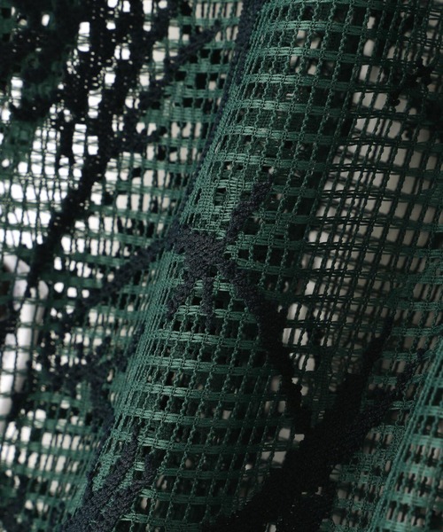 DANKE SCHON（ダンケシェーン）の「DankeSchon/ダンケシェーン/CRAFTLACE S/S SHIRTS（シャツ/ブラウス・レディース・モスグリーン/ベージュ/ブラック・F）」の22枚目の写真