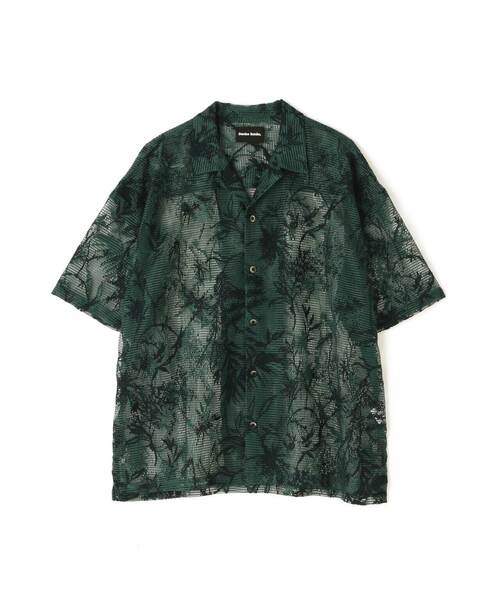 DANKE SCHON（ダンケシェーン）の「DankeSchon/ダンケシェーン/CRAFTLACE S/S SHIRTS（シャツ/ブラウス・レディース・モスグリーン/ベージュ/ブラック・F）」の3枚目の写真