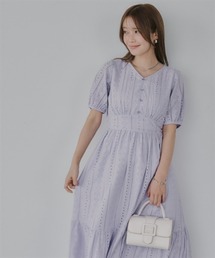 Petitjo（プッチージョ）の「小さいサイズ　綿100％コットンレースワンピース　低身長さん・小柄女性（ワンピース）」