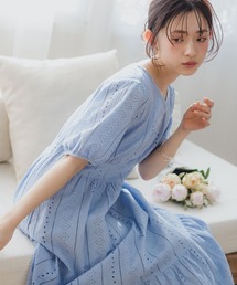 Petitjo（プッチージョ）の「小さいサイズ　綿100％コットンレースワンピース　低身長さん・小柄女性（ワンピース）」