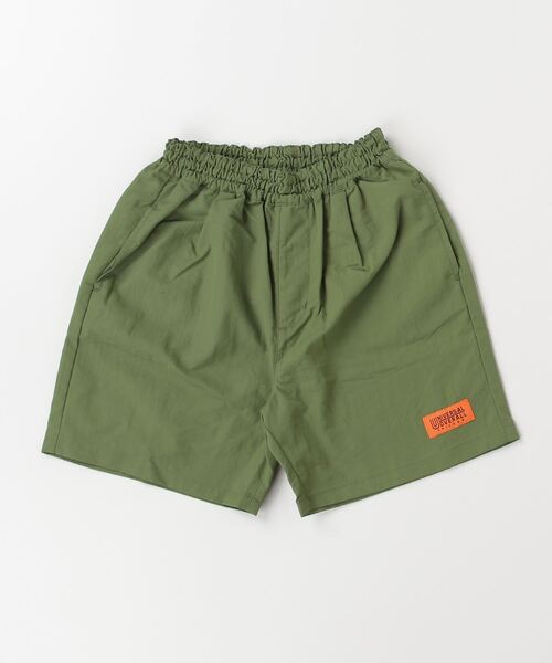 UNIVERSAL OVERALL（ユニバーサルオーバーオール）の「【 UNIVERSAL OVERALL / ユニバーサルオーバーオール 】 キッズ ハーフパンツ DRE UO24SS-04（その他パンツ・キッズ・ラベンダー/オレンジ/カーキ・130/140/120）」の2枚目の写真
