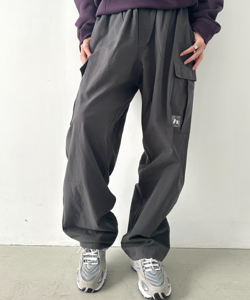 HUF（ハフ）の「HUF(ハフ)/カーゴパンツ バギーフィット レジャー/HUF LEISURE CARGO PANT（カーゴパンツ・メンズ・ブラック/グレー・L/XL/XXL）」の3枚目の写真