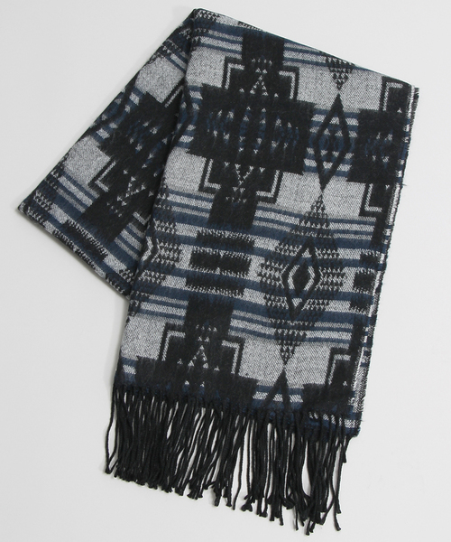 WEGO（ウィゴー）の「WEGO/エスニックストール（ストール/ショール・メンズ・ブラック/ブラウン/ワイン・FREE）」の8枚目の写真