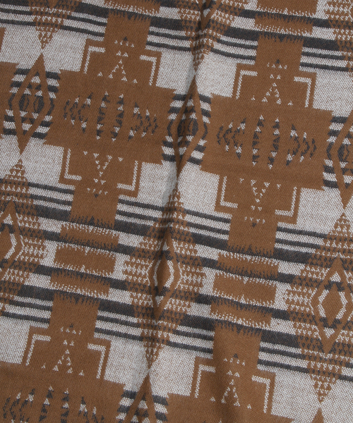 WEGO（ウィゴー）の「WEGO/エスニックストール（ストール/ショール・メンズ・ブラック/ブラウン/ワイン・FREE）」の5枚目の写真