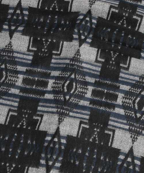 WEGO（ウィゴー）の「WEGO/エスニックストール（ストール/ショール・メンズ・ブラック/ブラウン/ワイン・FREE）」の6枚目の写真