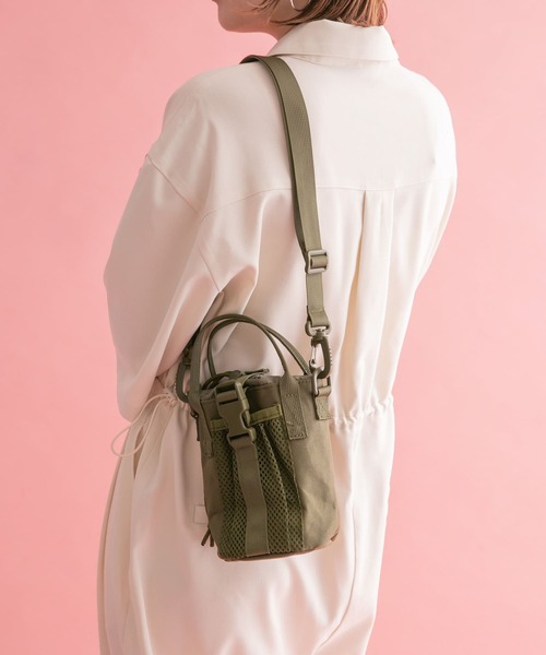 KBF（ケイビーエフ）の「マルチミニBAG（ショルダーバッグ・レディース・カーキ/ブラック・ONE）」の8枚目の写真
