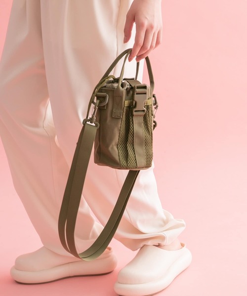 KBF（ケイビーエフ）の「マルチミニBAG（ショルダーバッグ・レディース・カーキ/ブラック・ONE）」の11枚目の写真