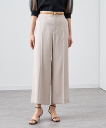 ANAYI | スラブツイルクロップドパンツ(その他パンツ)