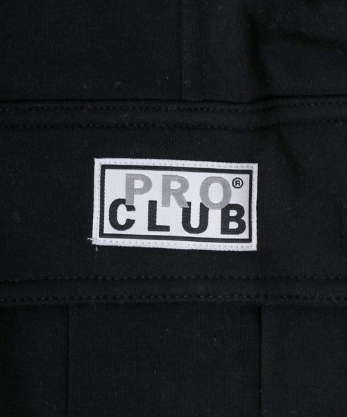 【セール】PRO CLUB（プロクラブ）FLEECE CARGO SHORTS/スウェットカーゴハーフパンツ メンズ レディース（カーゴパンツ）｜PRO CLUB （プロクラブ）