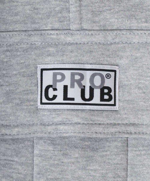 【セール】PRO CLUB（プロクラブ）FLEECE CARGO SHORTS/スウェットカーゴハーフパンツ メンズ レディース（カーゴパンツ）｜PRO CLUB （プロクラブ）