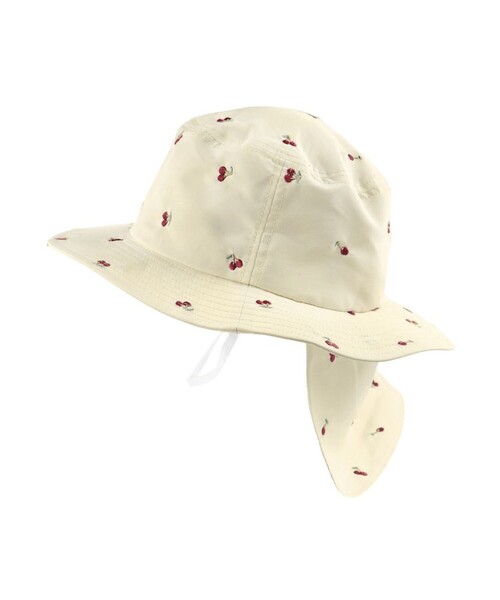 BRANSHES（ブランシェス）の「日よけ付き刺繍ハット（ハット・キッズ・ピンク/ベージュ/アイボリー・50cm/52cm/56cm/54cm）」の18枚目の写真