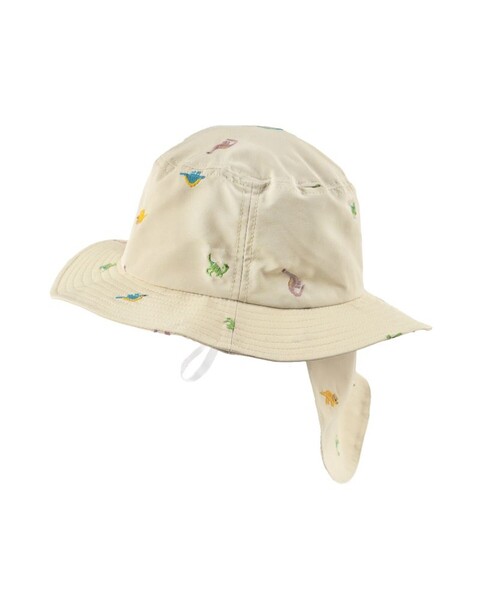 BRANSHES（ブランシェス）の「日よけ付き刺繍ハット（ハット・キッズ・ピンク/ベージュ/アイボリー・50cm/52cm/56cm/54cm）」の21枚目の写真