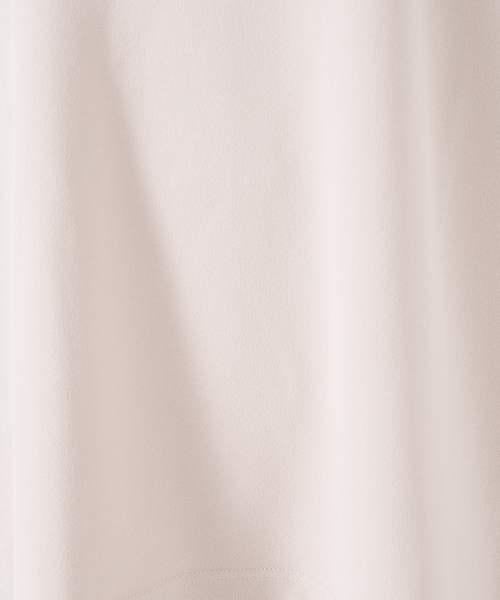 qualite scape（カリテ スケープ）の「セミドルマンジョーゼットプルオーバー（Tシャツ/カットソー・レディース・ホワイト/ベージュ/チャコールグレー/カーキ・フリー）」の20枚目の写真