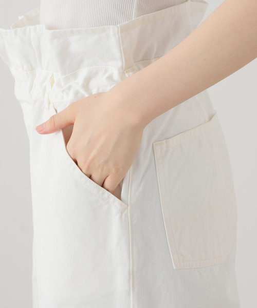 Attick by Johnbull(アティックバイジョンブル)の「【ATTICK BY JOHNBULL/アティック バイ ジョンブル】 EASY WARK パンツ(その他パンツ・レディース・ホワイト・FREE)」の4枚目の写真