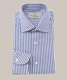 UNITED ARROWS | BAD ロンドンストライプ ワイドカラー シャツ（MEN’S EX 12月号掲載商品）(シャツ/ブラウス)
