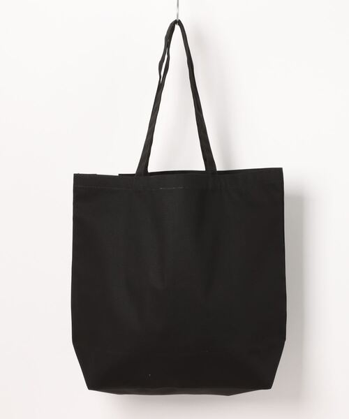 PARKS TOKYO SELECT（パークストウキョウセレクト）の「【JEAN-MICHEL BASQUIAT】メッセージ プリント BIG キャンバストートバッグ（トートバッグ・メンズ・オフホワイト/ブラック/ネイビー・FREE）」の4枚目の写真