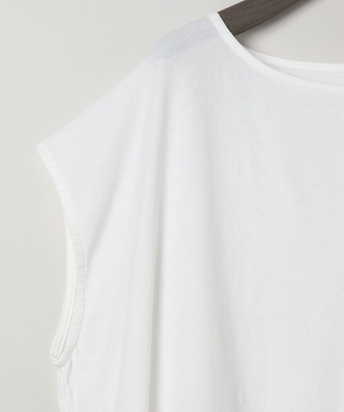 eL(エル)の「【eL】Sheer Loose french sleeve/132329(Tシャツ/カットソー・レディース・ブラック/オフホワイト・FREE)」の7枚目の写真