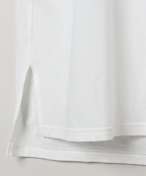 eL(エル)の「【eL】Sheer Loose french sleeve/132329(Tシャツ/カットソー・レディース・ブラック/オフホワイト・FREE)」の6枚目の写真