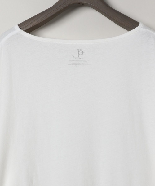 eL(エル)の「【eL】Sheer Loose french sleeve/132329(Tシャツ/カットソー・レディース・ブラック/オフホワイト・FREE)」の5枚目の写真