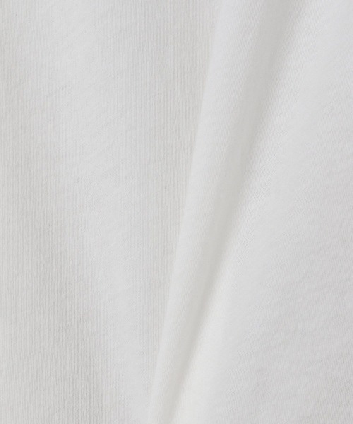 eL(エル)の「【eL】Sheer Loose french sleeve/132329(Tシャツ/カットソー・レディース・ブラック/オフホワイト・FREE)」の4枚目の写真