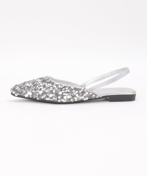 VENCEEXCHANGE（ヴァンスエクスチェンジ）の「スパンコールミュール（サンダル・レディース・ブラック/その他2・M/L）」の12枚目の写真