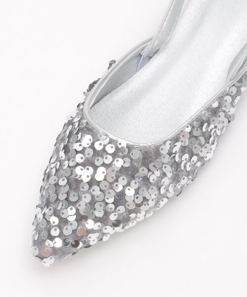 VENCEEXCHANGE（ヴァンスエクスチェンジ）の「スパンコールミュール（サンダル・レディース・ブラック/その他2・M/L）」の15枚目の写真