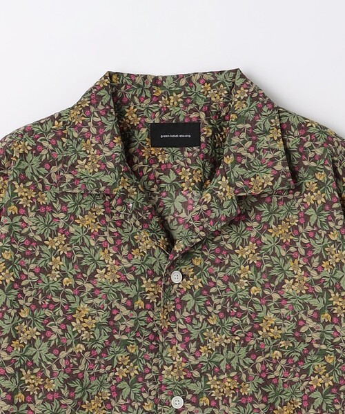 LIBERTY（リバティー）の「LIBERTY オープンカラー シャツ（シャツ/ブラウス・メンズ・ダークグレー/ブラウン/ダークブラウン・S/L/M/XL）」の12枚目の写真