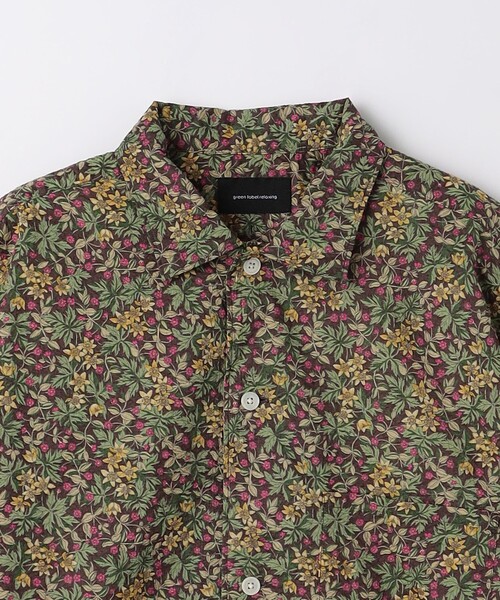 LIBERTY（リバティー）の「LIBERTY オープンカラー シャツ（シャツ/ブラウス・メンズ・ダークグレー/ブラウン/ダークブラウン・S/L/M/XL）」の13枚目の写真