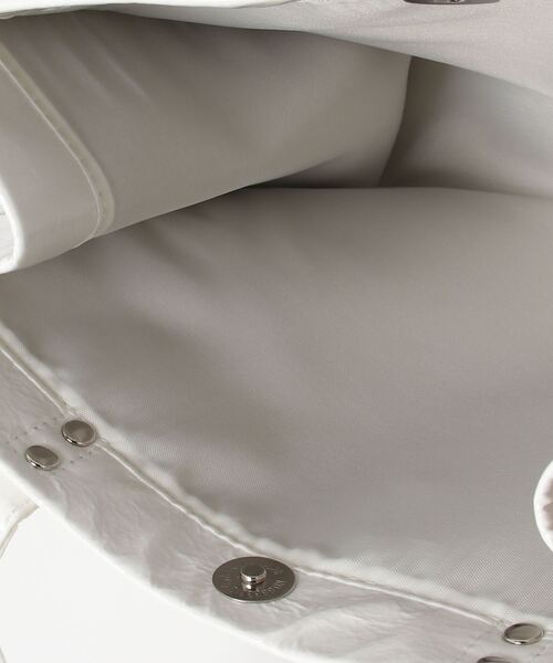 EDT（イーディーティー）の「【EDT / イーディーティー】BOXBAG（トートバッグ・レディース・ホワイト/シルバー・FREE）」の10枚目の写真