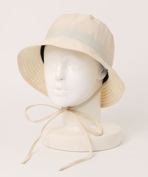 ORIENT MILLINERY（オリエント ミリナリー）の「GRAN【ｸﾞﾗﾝ】グログランブレードハット（ハット・レディース・パープル/グリーン/オフホワイト/ブラック・FREE）」の16枚目の写真