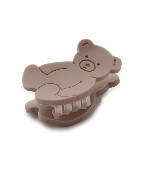 gelato pique（ジェラートピケ）の「モチーフミニヘアクリップセット（バレッタ/ヘアクリップ・レディース・レッド/ベージュ・FREE）」の6枚目の写真