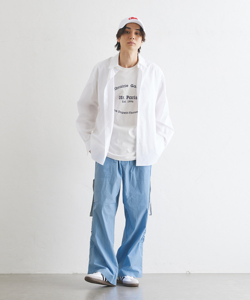 417 EDIFICE(フォーワンセブンエディフィス)の「Military Wide Cargo Pants / ミリタリーカーゴパンツ(カーゴパンツ・メンズ・オリーブ/ベージュ/ブラック/スカイブルー・MEDIUM/LARGE)」の8枚目の写真