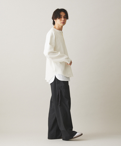 417 EDIFICE(フォーワンセブンエディフィス)の「Military Wide Cargo Pants / ミリタリーカーゴパンツ(カーゴパンツ・メンズ・オリーブ/ベージュ/ブラック/スカイブルー・MEDIUM/LARGE)」の11枚目の写真