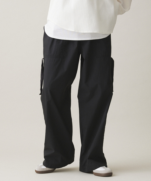 417 EDIFICE(フォーワンセブンエディフィス)の「Military Wide Cargo Pants / ミリタリーカーゴパンツ(カーゴパンツ・メンズ・オリーブ/ベージュ/ブラック/スカイブルー・MEDIUM/LARGE)」の12枚目の写真