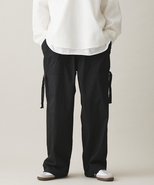 417 EDIFICE(フォーワンセブンエディフィス)の「Military Wide Cargo Pants / ミリタリーカーゴパンツ(カーゴパンツ・メンズ・オリーブ/ベージュ/ブラック/スカイブルー・MEDIUM/LARGE)」の17枚目の写真