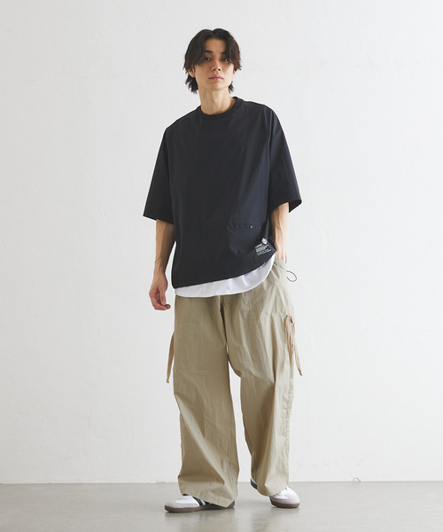 417 EDIFICE(フォーワンセブンエディフィス)の「Military Wide Cargo Pants / ミリタリーカーゴパンツ(カーゴパンツ・メンズ・オリーブ/ベージュ/ブラック/スカイブルー・MEDIUM/LARGE)」の20枚目の写真