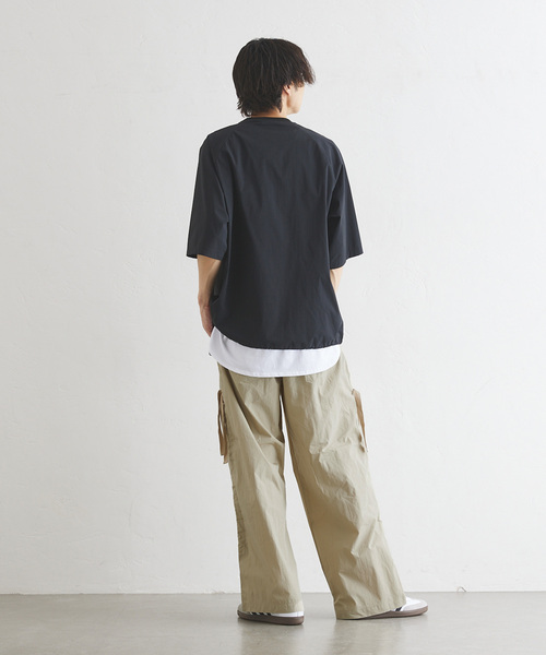 417 EDIFICE(フォーワンセブンエディフィス)の「Military Wide Cargo Pants / ミリタリーカーゴパンツ(カーゴパンツ・メンズ・オリーブ/ベージュ/ブラック/スカイブルー・MEDIUM/LARGE)」の22枚目の写真
