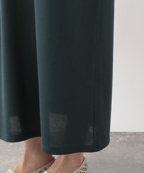 GLOBAL WORK（グローバルワーク）の「ヘビロッTEE袖シフォンワンピース/123883（ワンピース・レディース・ブラック/ダークグリーン/ネイビー・FREE）」の12枚目の写真