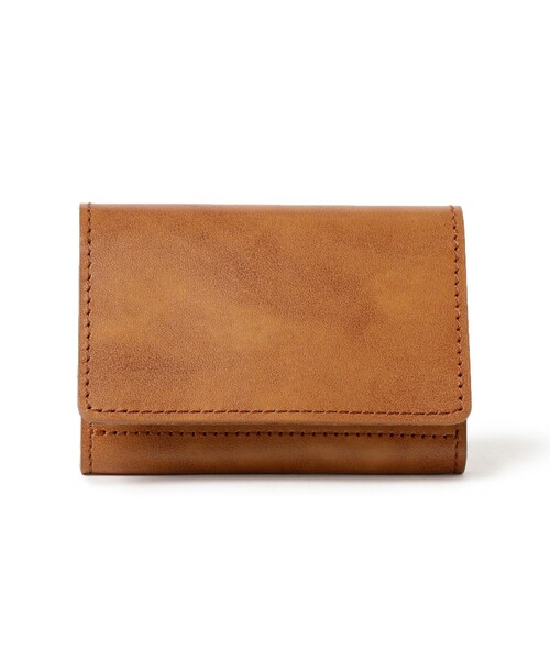 BEAMS JAPAN（ビームス　ジャパン）の「A-LOOK / 別注 カードケース（カードケース・メンズ・ブラック/ダークブラウン/グリーン系その他5/ベージュ/インディゴブルー/オレンジ・ONE SIZE）」の12枚目の写真