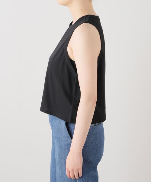 CELERI(セルリ)の「【CELERI/セルリ】CROPPED タンクトップ(タンクトップ・レディース・ブラック/エメラルドブルー/ベージュ・FREE)」の22枚目の写真