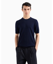EMPORIO ARMANI ニット・セーター 黒x紫 4105124G0051 Yahoo!オークション - 極美品 エンポリオ アルマーニ ニット