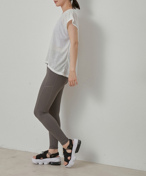 【セール】【水陸両用＆ドライタッチ】セットアイテム シアーレイヤードTシャツ ＆ ブラトップ（その他トップス）｜NERGY（ナージー）