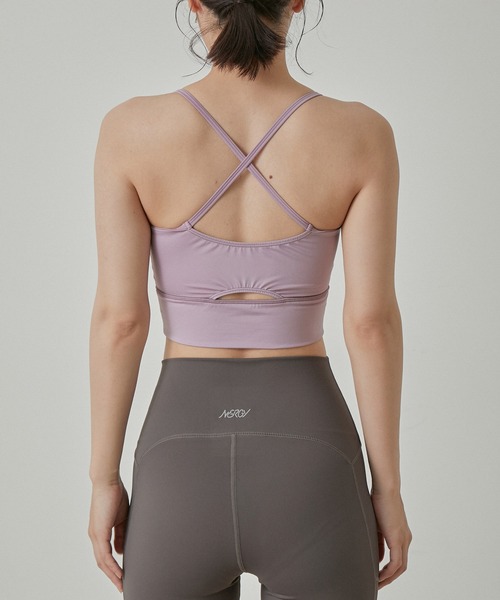 【セール】【水陸両用＆ドライタッチ】セットアイテム シアーレイヤードTシャツ ＆ ブラトップ（その他トップス）｜NERGY（ナージー）