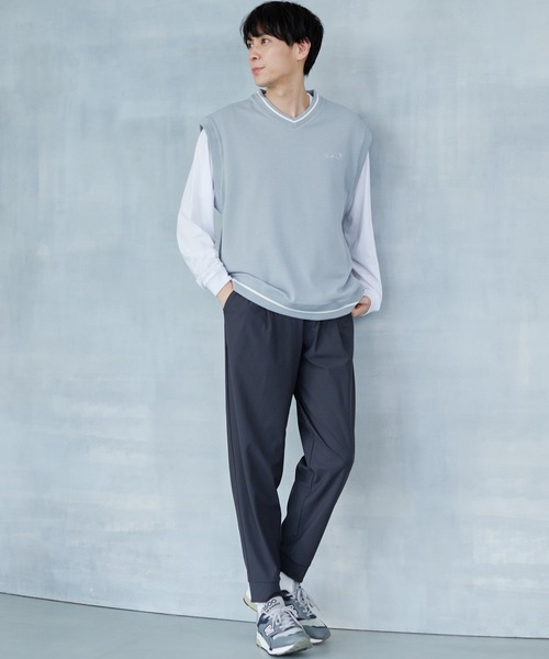 Arnold Palmer（アーノルドパーマー）の「ラクリッチ シェア ジョガーパンツ（その他パンツ・レディース・ネイビー/ブラック/チャコールグレー/アイボリー・XS/S/M/L/LL）」の13枚目の写真